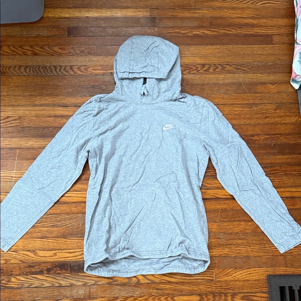 Nike Light Gray Hoodie